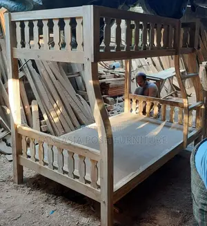 4x6 Top, 3.5x6 Bottom Strong Bunk Bed | Double Decker Bed in Utawala