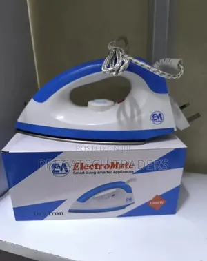 ElectroMate Non-Stick Soleplate Dry Iron Box