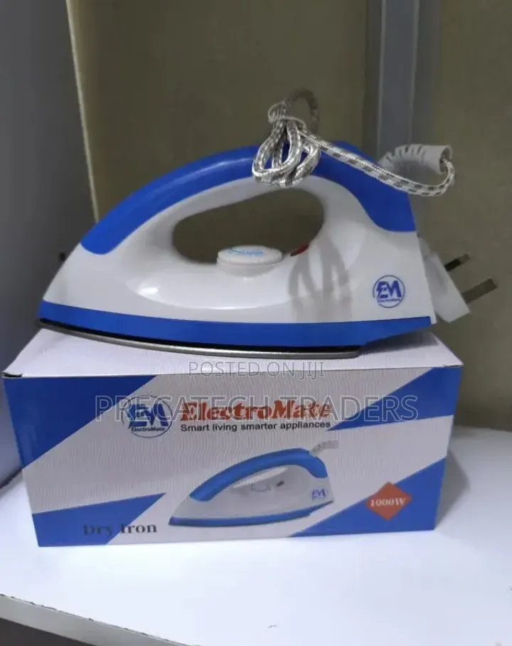 ElectroMate Non-Stick Soleplate Dry Iron Box