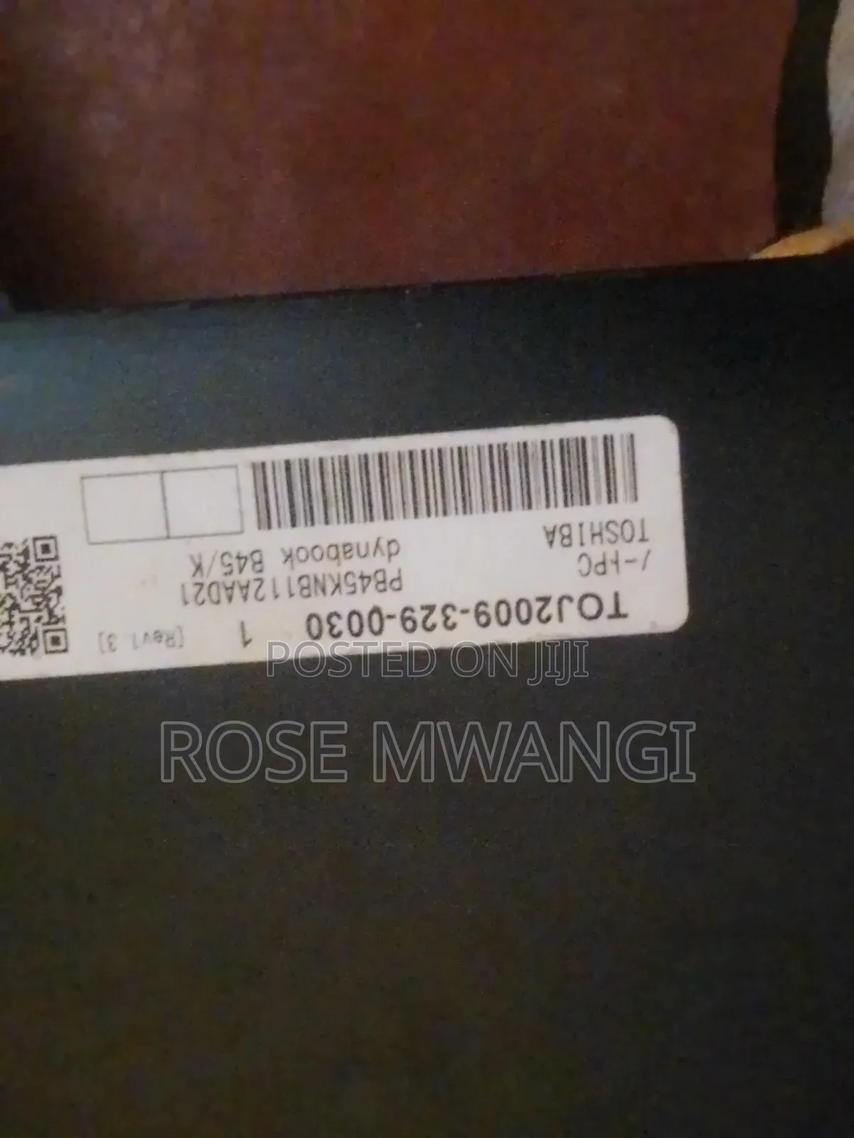 Laptop Toshiba 8GB HDD 3T