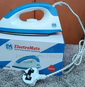 ElectroMate 1000W Dry Iron Box– Fast Heating