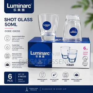 Luminarc Shot Glass Set 6 Pieces– 50ml