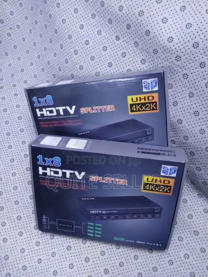 HDMI 1x8 Splitter for TV, Projector Monitor Display