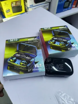 Original M10 Wireless Earbuds | Hi-Fi Sound | Bluetooth 5.3 | LED Case