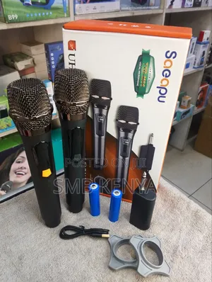 Portable 8 Inch Wireless Karaoke Party Mic