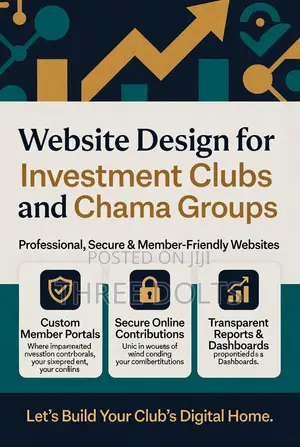 Website Design for Investment Clubs and Chama Groups