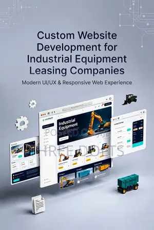 Custom Website Development for Industrial Equipment Leasing Companies