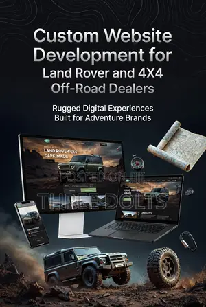 Custom Website Development for Land Rover and 4x4 Off-Road Dealers