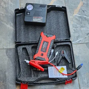 99800mAh Car Jump Starter With Air Compressor Portable 12V Battery