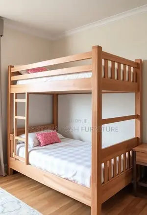 4x6 Premium Solid Wood Kids Bunk Bed: Pay on Delivery