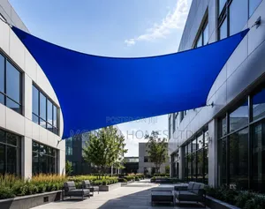 Transform Your Outdoor Space With Premium Royal Blue Shade Sails!