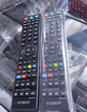 High Quality Vitron Smart TV Replacement Remote Control + Batteries.