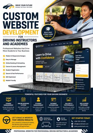 Custom Website Development for Driving Instructors and Academies