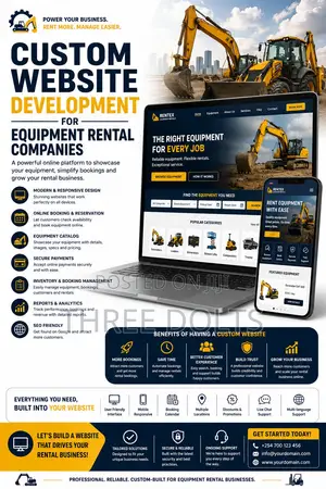 Custom Website Development for Equipment Rental Companies