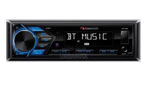 Nakamichi Bluetooth Car Radio With FM, USB, AUX and Detachable Face