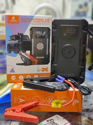 Never Get Stranded Again: JEQANG 4-in-1 Emergency Car Jump Starter!
