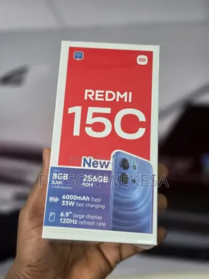 New Xiaomi Redmi 15C 4G 256 GB Black