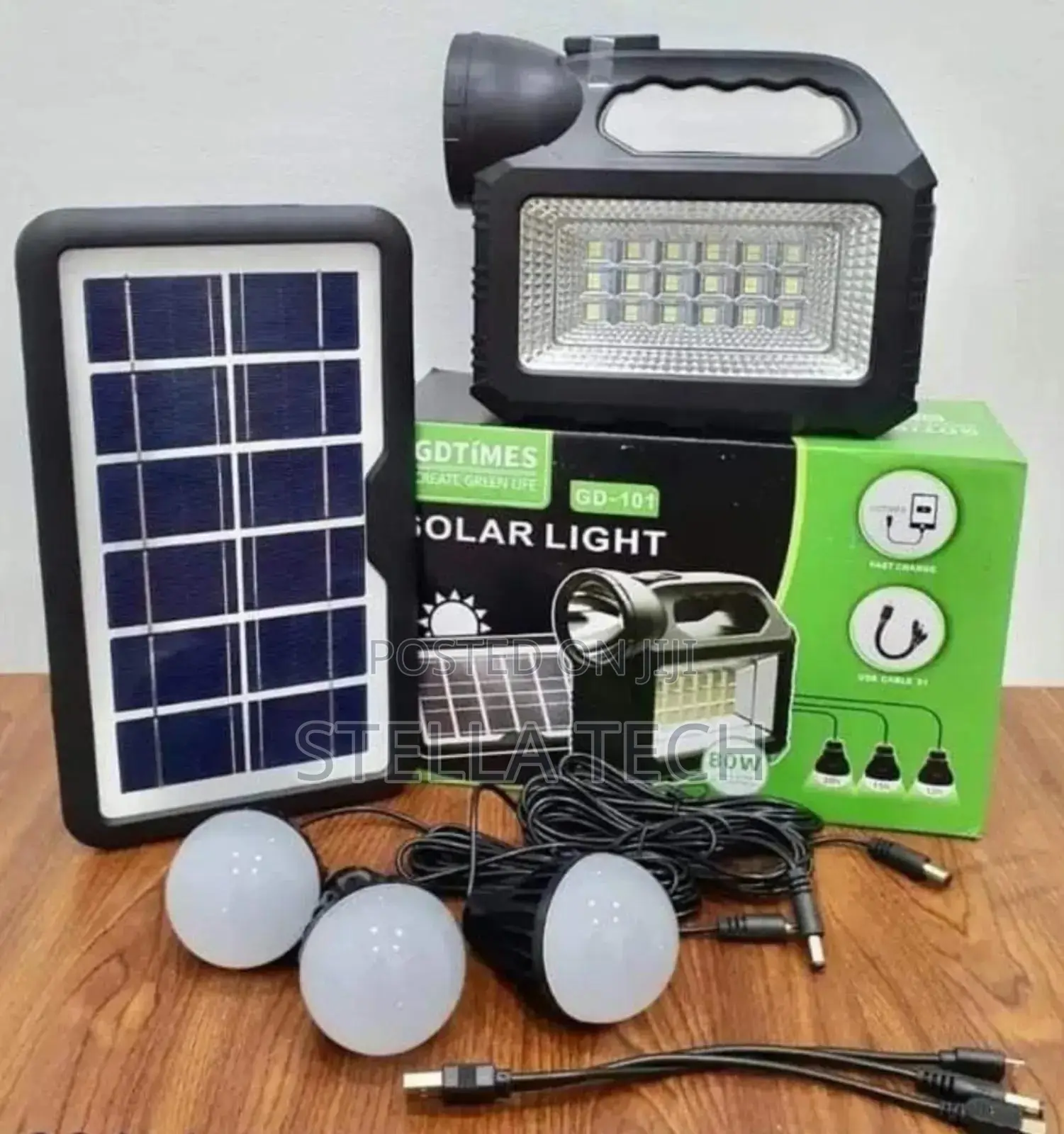 Solar Lighting and Power Kit