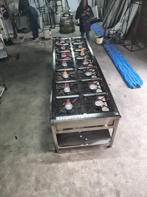 14‐Burner Commercial Stainless Steel Cooker
