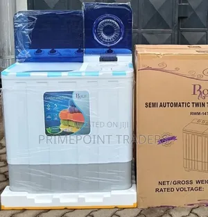 ROCH 14KG Twin Tub Semi-Automatic Washing Machine – Large Capacity