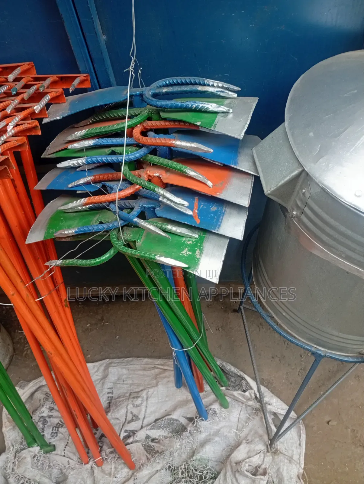 Combined Garden Tool Forkjembe and Jembe.