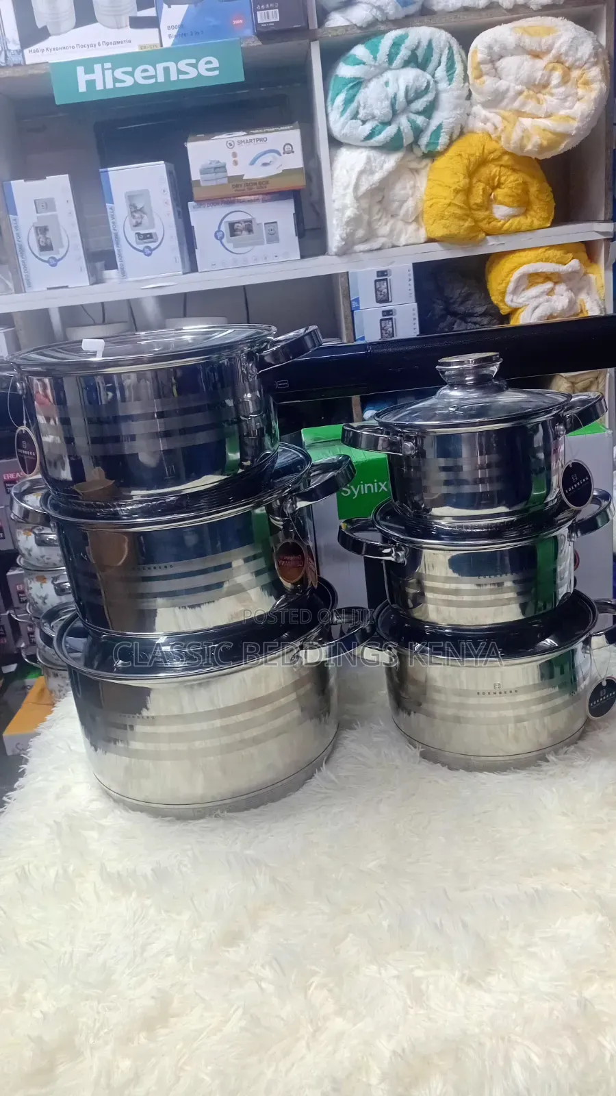 12pcs Cookware Set at Sh9999
Edenberg 4037