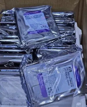WD Purple 4TB Internal Hard Drive for Security Cameras
