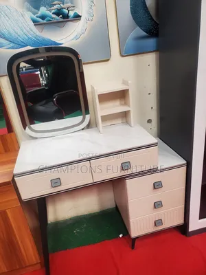Make-Up Vanity Table With LED Mirror