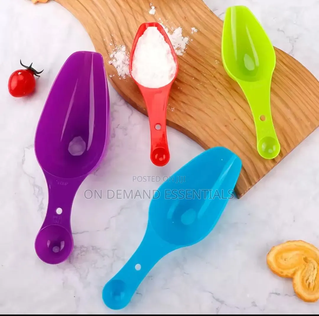 Measuring Scoops Multicolour 4pcs Set