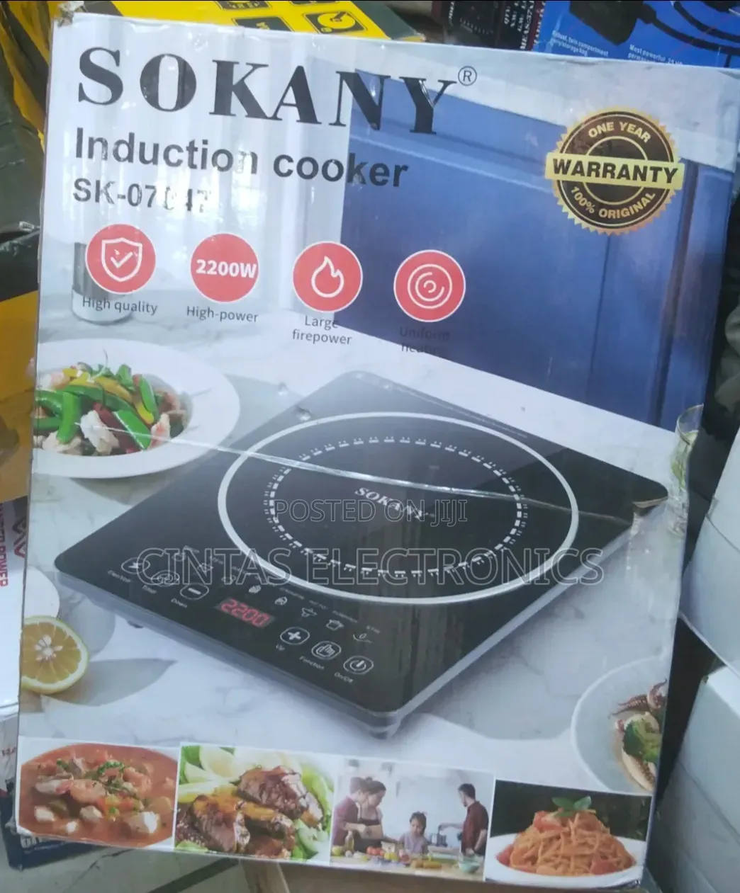2200W Sokany Induction Cooker