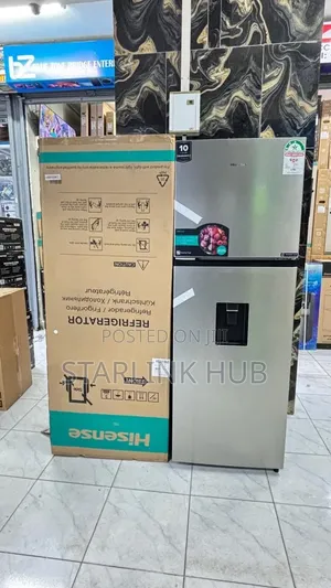 Hisense 320L Fridge Double Door No Frost With Water Dispenser