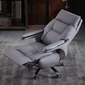 Reclining Massage Leather Office Chair.
