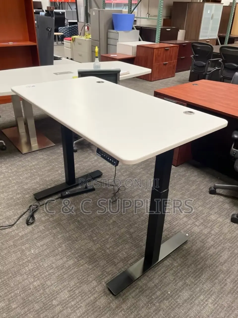 Sit Stand Electric Table