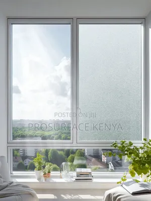 Premium Plain Frosted Window Film 1.2m Wide | KSh 600/M