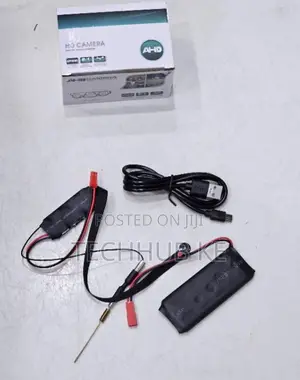 Wireless Pinhole Mini Camera With Built-in Battery Remote Monitoring