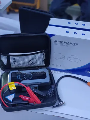 Heavy Duty Digital 12V Car Jump Starter With Hard Travel Case