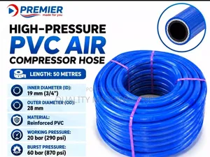 Quality High Pressure Premier PVC Air Compressor Hose
