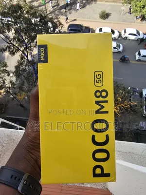New Xiaomi Poco M8 256 GB Silver