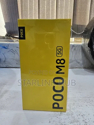 New Xiaomi Poco M8 256 GB Black