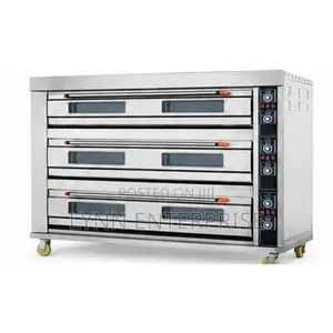 Premier Commercial Gas Oven With Three Deck Nine Tray