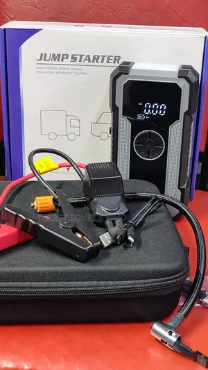 Emergency Jump Starter +Compressor Pump