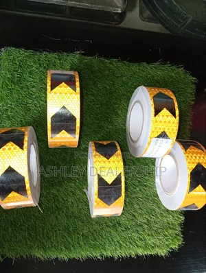 High-Visibility Reflective Hazard Tape