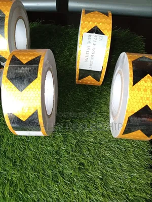High-Visibility Reflective Hazard Tape