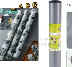*Kitchen Clear Drawer Liners Oil Proof Moisture Cupboard Shelf Liner