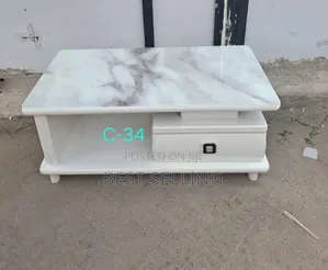 Imported Glass Top Modern Coffee Table