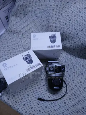 AI Human Detection 4G Dual Lens Security Camera