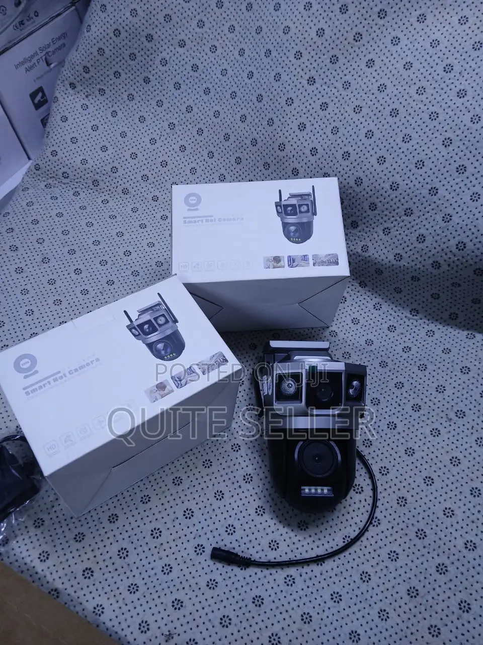 AI Human Detection 4G Dual Lens Security Camera