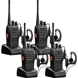 Baofeng 888S Upto 5km Portable Radio Calls Walkie Talkies-4 Pieces