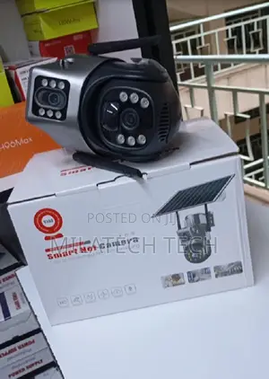 4G Solar CCTV Camera – Dual Lens, PTZ Night Vision