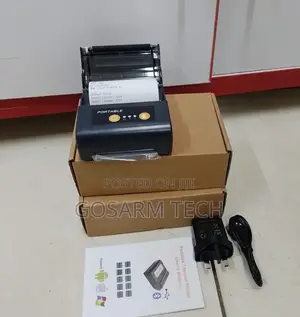 P80c Portable Bluetooth 80mm Thermal Receipt Printer